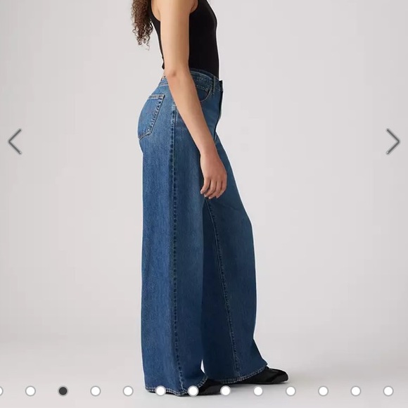 CINCH BAGGY WOMEN'S JEANS Classic Blue Wide-Leg Jeans - Picture 6 of 6